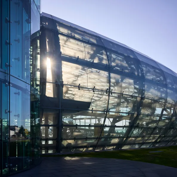 Außenansicht des Hangar-7