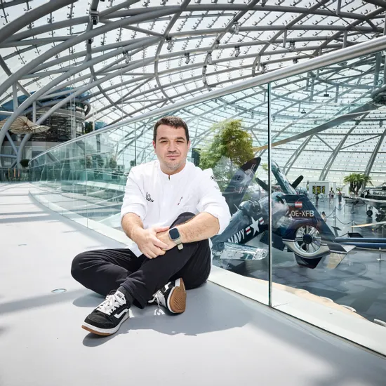 Guest Chef in July 2025, Rafa Costa e Silva at Red Bull Hangar-7