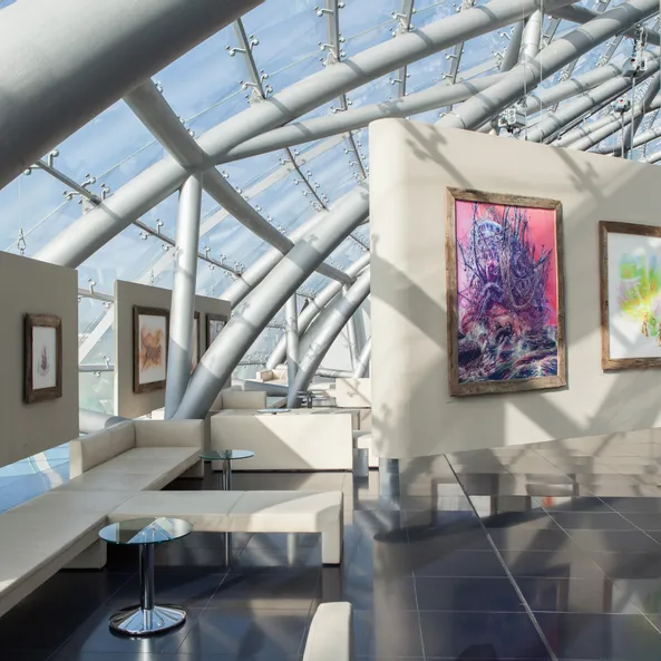 Architecture, art exhibition
