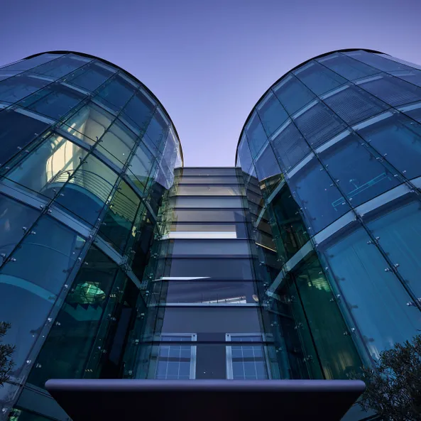 Außenansicht des Hangar-7