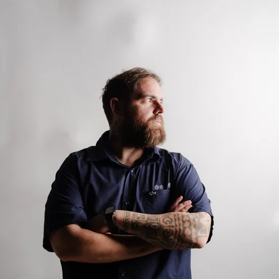 Portrait of George Papazacharias, guest chef in July 2026
