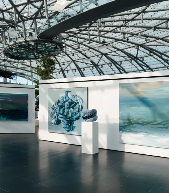 Artworks from the Wild @ Heart exhibition at Red Bull Hangar-7