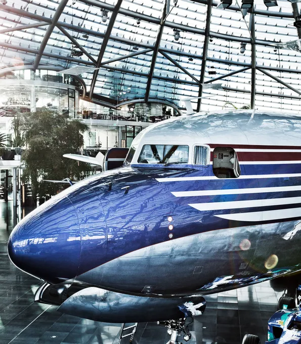 Douglas DC-6B Aircraft at Red Bull Hangar-7