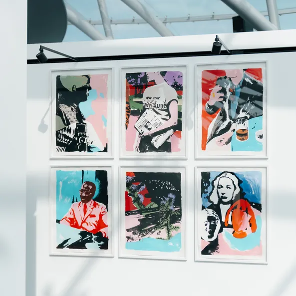 Artworks from the Wild @ Heart exhibition at Red Bull Hangar-7