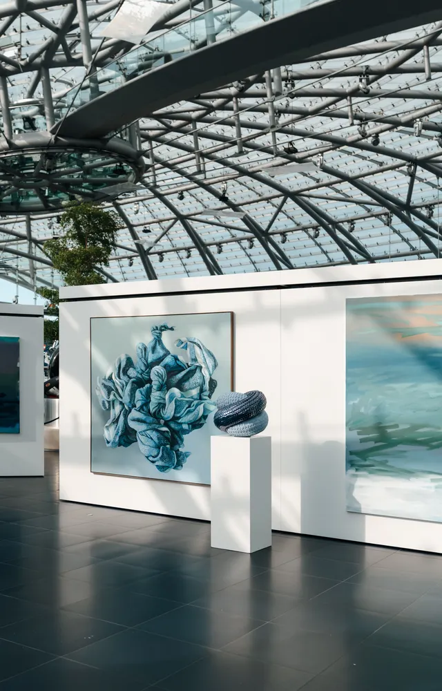 Artworks from the Wild @ Heart exhibition at Red Bull Hangar-7