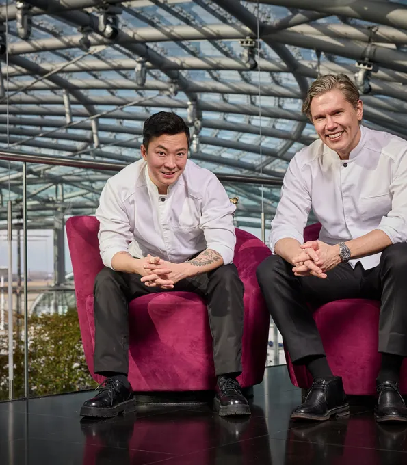 Guest Chef in February 2026, Tommy Myllymäki und Pi Le at Red Bull Hangar-7