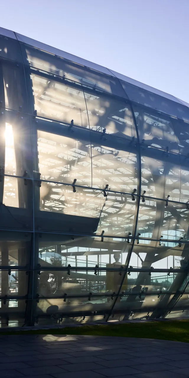 Outside view of Hangar-7 