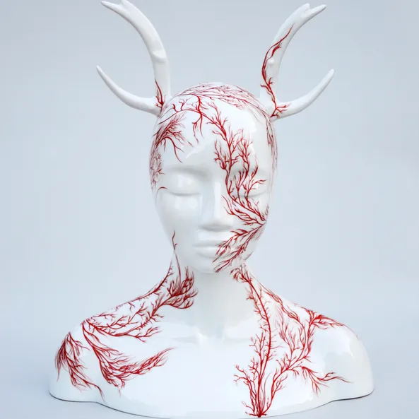 Artwork by Juliette Clovis, Acropora cervicornis-2018.jpg