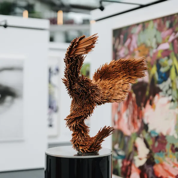  Architecture, sculpture, art exhibition